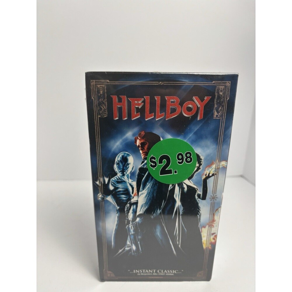 Hellboy VHS tape movie 2004 Brand New Factory Sealed Columbia Read
